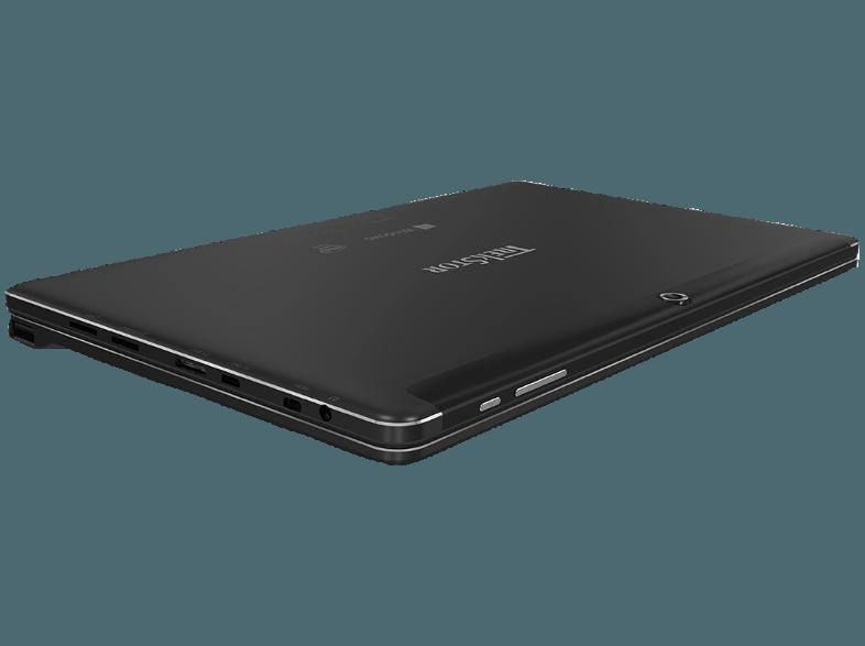 TREKSTOR SurfTab duo W1 Volks-Tablet WiFi   Convertible Schwarz