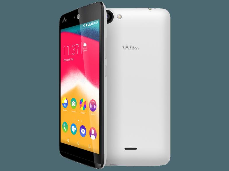 WIKO RAINBOW JAM 16 GB Weiß Dual SIM