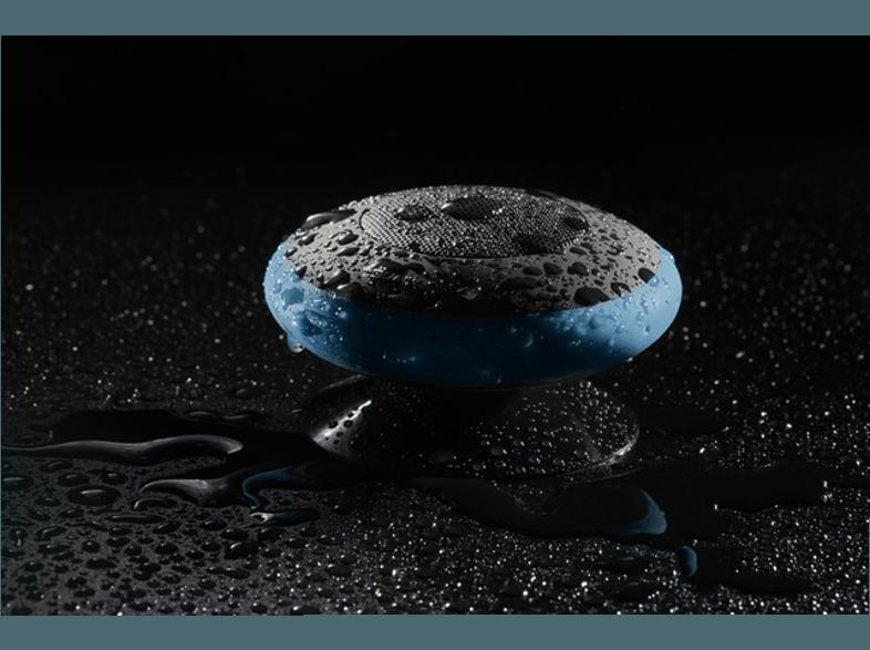 BOOMPODS 280812 Aquapod Bluetooth Lautsprecher Blau