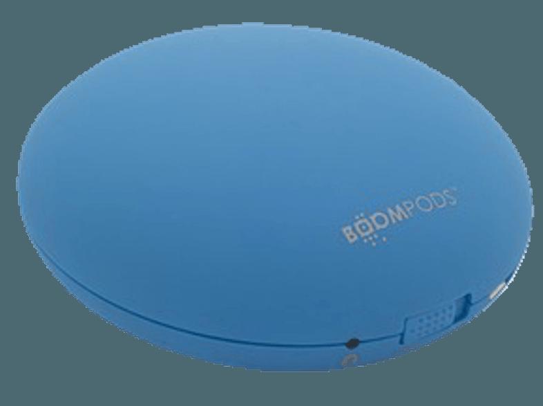 BOOMPODS Downdraft BT Portable Bluetooth Lautsprecher Blau