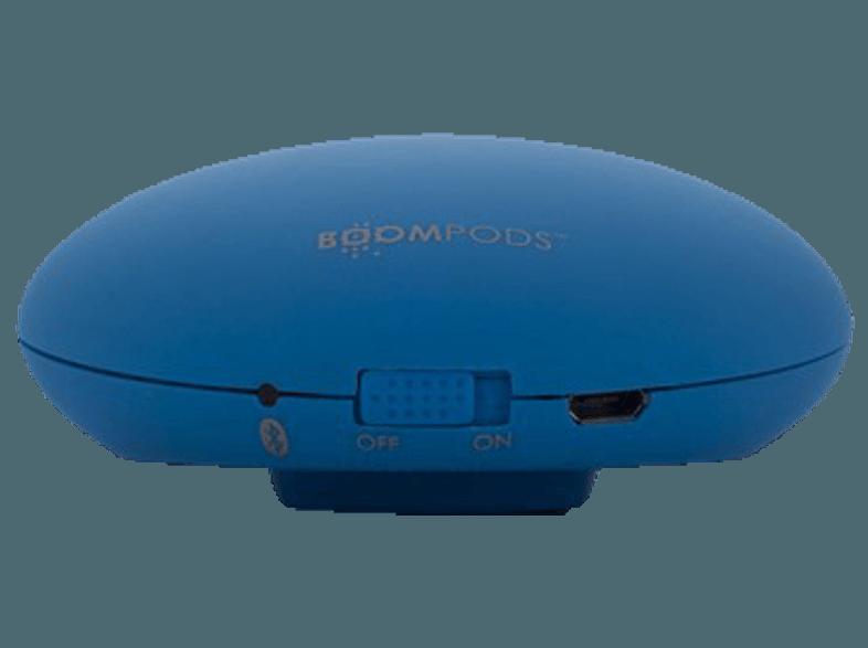 BOOMPODS Downdraft BT Portable Bluetooth Lautsprecher Blau