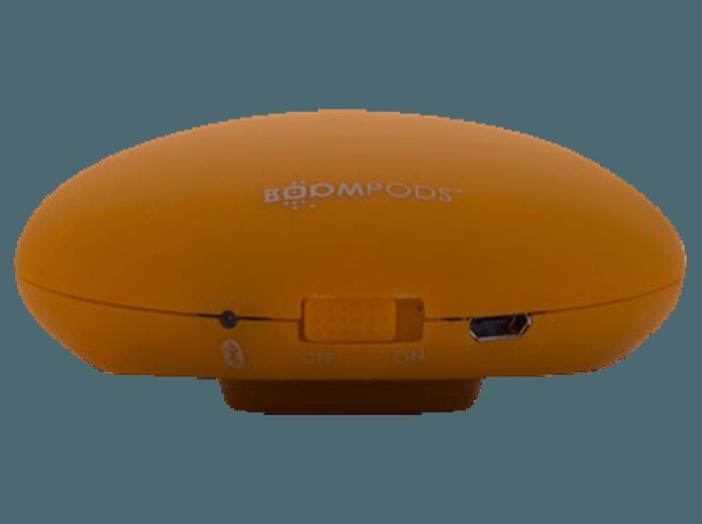 BOOMPODS Downdraft BT Portable Bluetooth Lautsprecher Orange, BOOMPODS, Downdraft, BT, Portable, Bluetooth, Lautsprecher, Orange