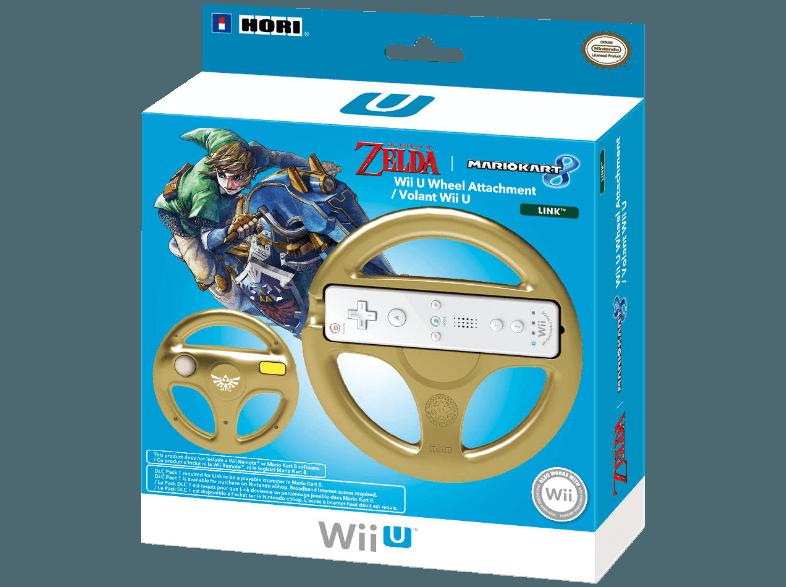 HORI WIU-086U Wii U Mario Kart 8 Lenkrad (Link)