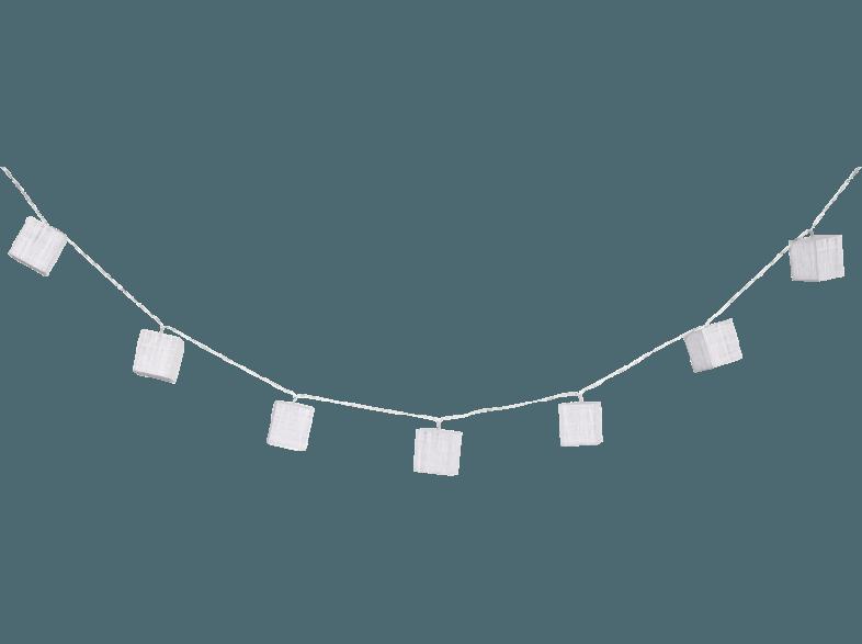 NEDIS HQLEDSLSQRCOT Lichterkette,  Creme/Weiß,  Warmweiß