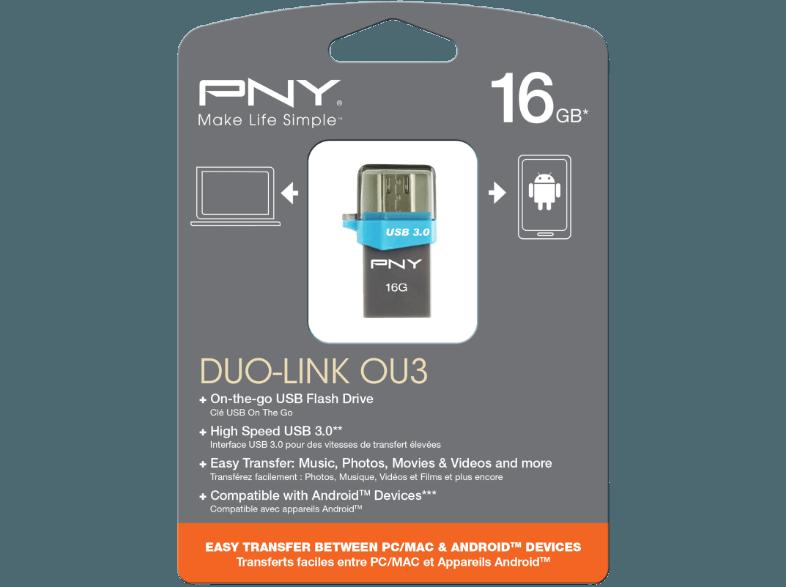 PNY OTG Duo-Link 16GB