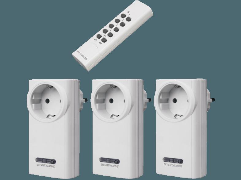 SMARTWARES 10.900.44 SHS-51000-EU Funk-Heimsteuerungs-Set