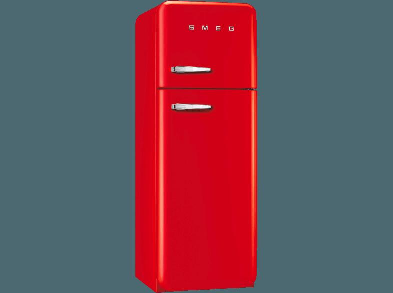 SMEG FAB 30 RR 1 Kühlgefrierkombination (212 kWh/Jahr, A  , 1688 mm hoch, Rot)