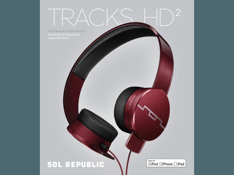 SOL REPUBLIC Tracks HD2 Kopfhörer Rot