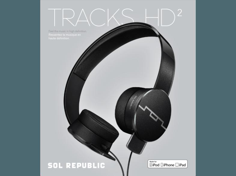 SOL REPUBLIC Tracks HD2 Kopfhörer Schwarz, SOL, REPUBLIC, Tracks, HD2, Kopfhörer, Schwarz