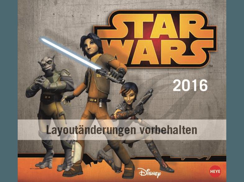 Star Wars Rebels Maxi Postkartenkalender 2016, Star, Wars, Rebels, Maxi, Postkartenkalender, 2016