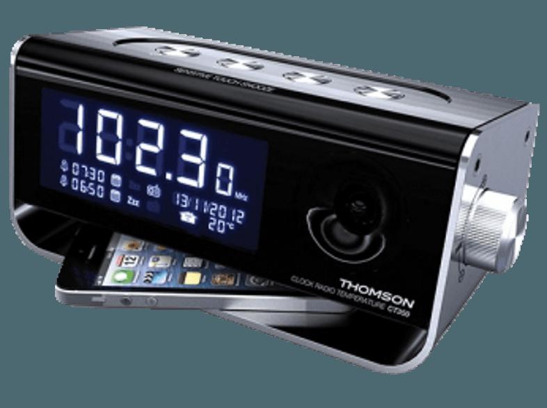 THOMSON CT350 Digitalradio (UKW, UKW, Silber/Schwarz)