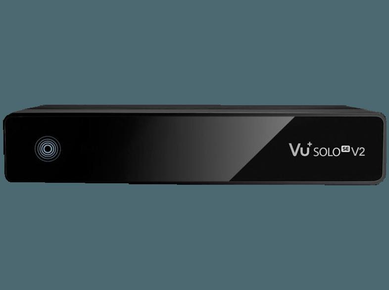 VU  Solo SE V2 DVB-S2 Receiver (HDTV, PVR-Funktion, Twin Tuner, DVB-S, DVB-S2, Schwarz)