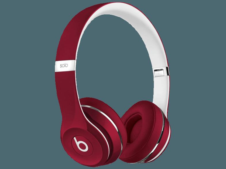 BEATS SOLO 2 LUXE Kopfhörer Metallic Rot