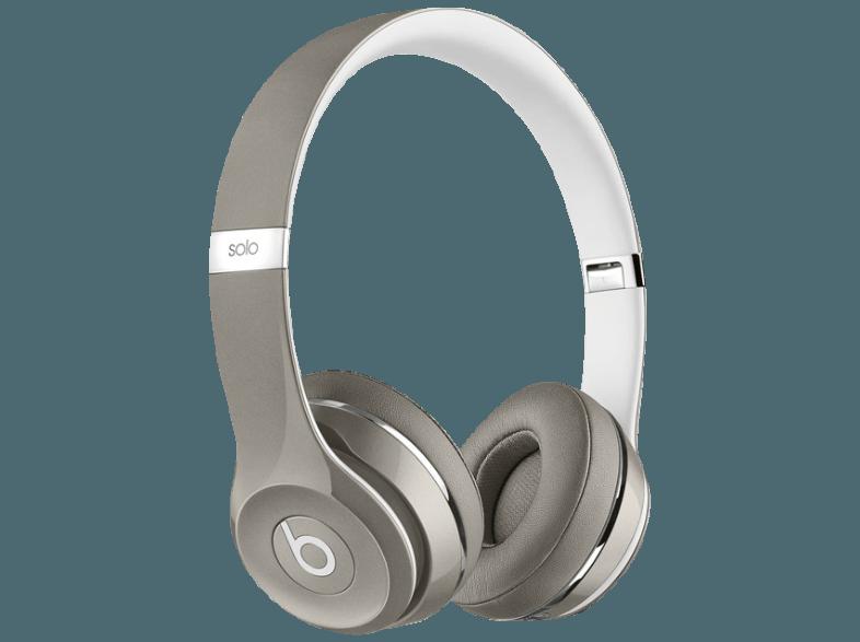 BEATS SOLO 2 LUXE Kopfhörer Metallic Silber