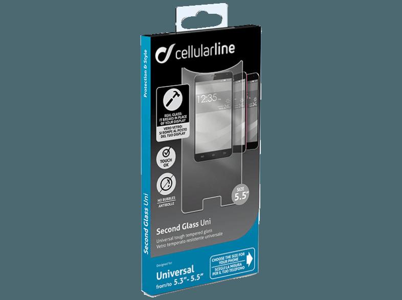 CELLULAR LINE 37143 TEMPGLASS UNI  (Universal Universal), CELLULAR, LINE, 37143, TEMPGLASS, UNI, , Universal, Universal,