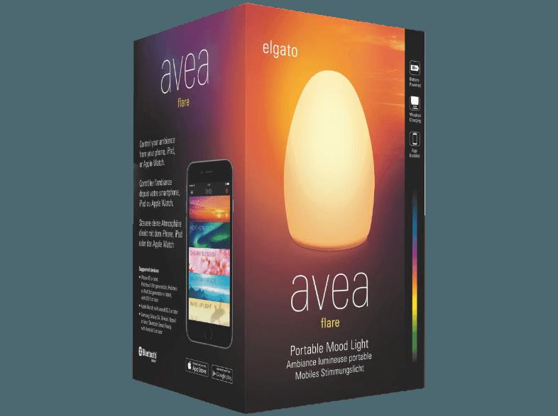 ELGATO 1AF109901000 Avea Flare Stimmungslicht Weiß, ELGATO, 1AF109901000, Avea, Flare, Stimmungslicht, Weiß