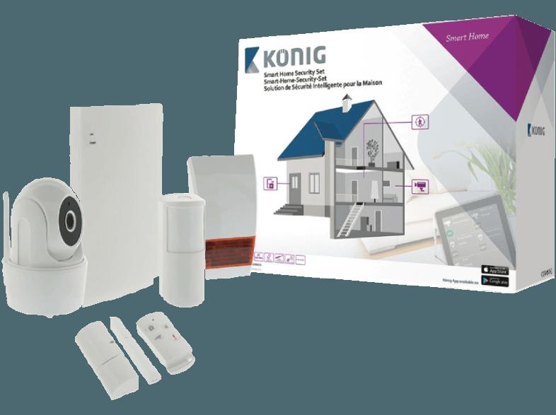 KÖNIG SAS-CLALARM10 Smart-Home-Security-Set