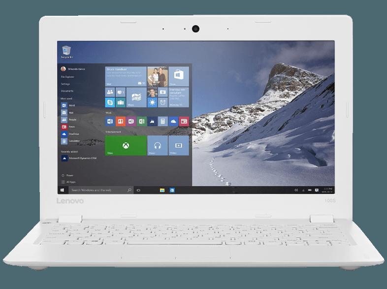 LENOVO ideapad 100S-11 Slim-Notebook 11.6 Zoll, LENOVO, ideapad, 100S-11, Slim-Notebook, 11.6, Zoll