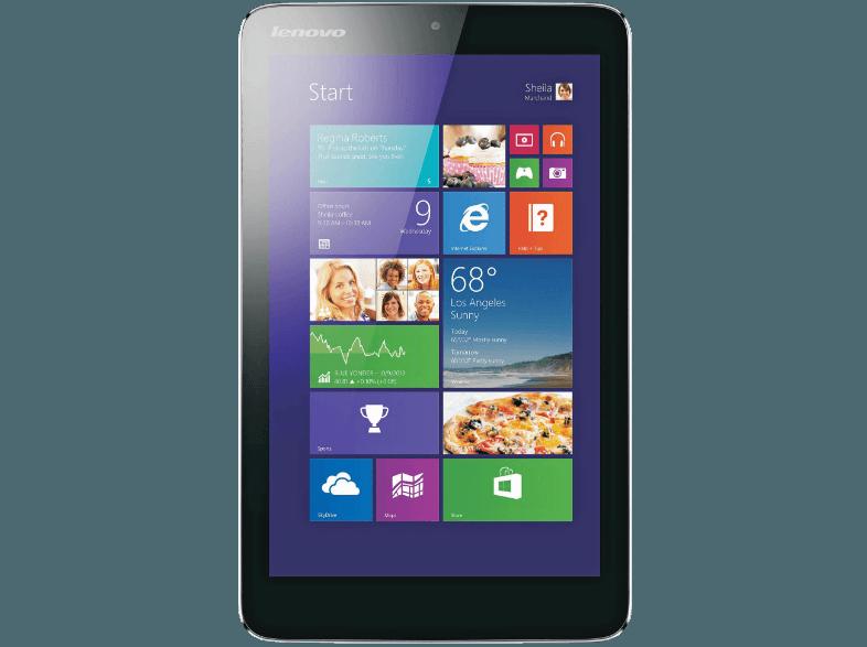 LENOVO MIIX 300-10   Tablet und Notebook in einem Ebony Schwarz