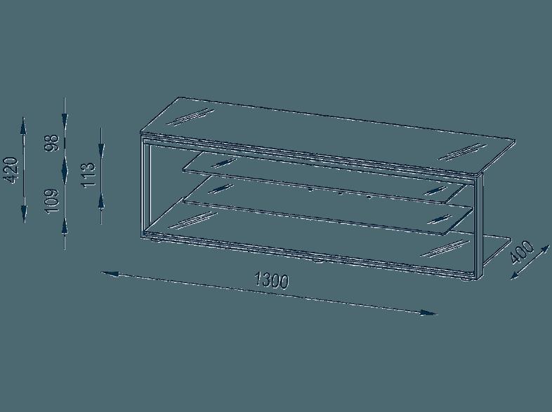 MAJA TV-Rack 1613 TV-Rack