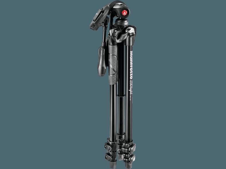 MANFROTTO MK290LTA3-3W Dreibein Stativ, Schwarz,