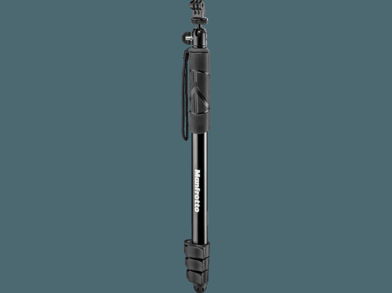 MANFROTTO MPCOMPACT-BK Einbein Stativ, Schwarz,, MANFROTTO, MPCOMPACT-BK, Einbein, Stativ, Schwarz,