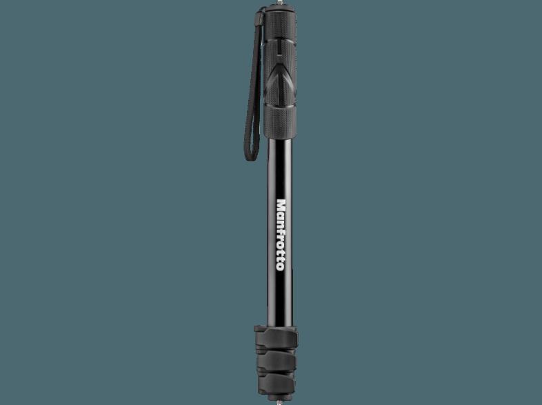 MANFROTTO MPCOMPACT-BK Einbein Stativ, Schwarz,, MANFROTTO, MPCOMPACT-BK, Einbein, Stativ, Schwarz,