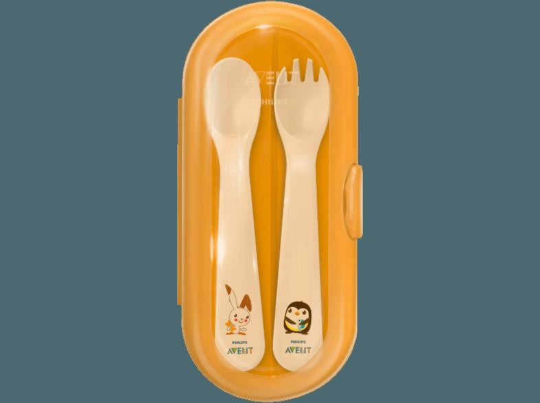 PHILIPS AVENT SCF718/00  Weiß/Orange mit Motiven