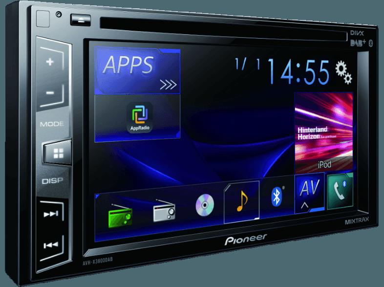 PIONEER AVH-X3800DAB, PIONEER, AVH-X3800DAB