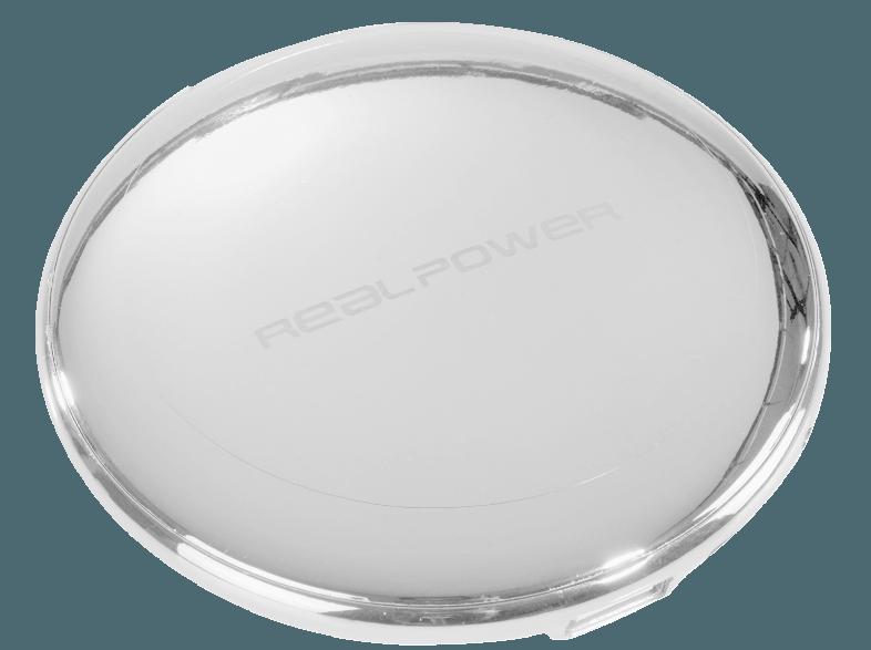 REALPOWER PB-7000 Ladies Edition 5.000 mAh Silber, REALPOWER, PB-7000, Ladies, Edition, 5.000, mAh, Silber