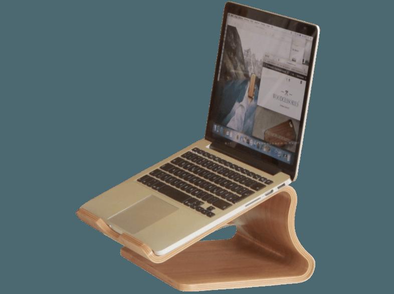 WOODCESSORIES EcoLift -Laptop Edition - Lundgren MacBook- und Notebookhalterung, WOODCESSORIES, EcoLift, -Laptop, Edition, Lundgren, MacBook-, Notebookhalterung