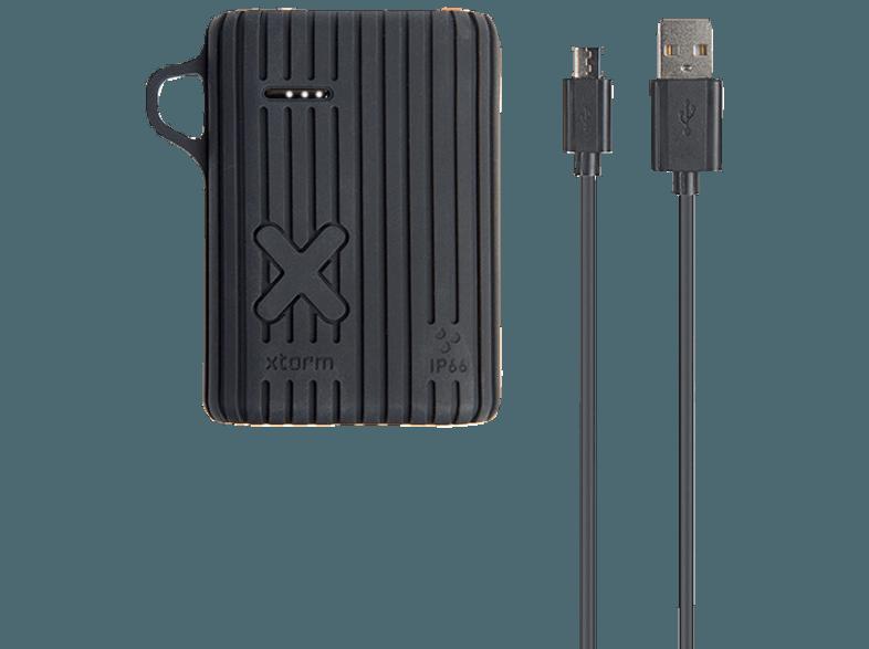 XTORM AL420 Xtreme 9000 Wasserdichte Power Bank 9000 mAh Schwarz/Orange