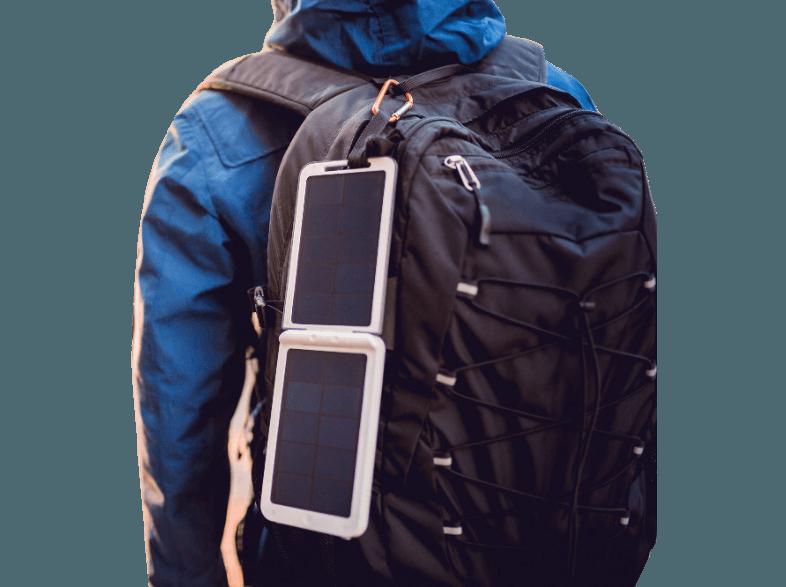 XTORM AM120 Lava 2 Solar-Ladegerät 6000 mAh Grau/Weiß, XTORM, AM120, Lava, 2, Solar-Ladegerät, 6000, mAh, Grau/Weiß