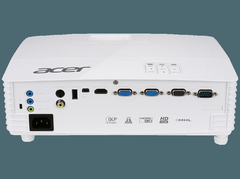 ACER P1185 Beamer (3D, 3.200 ANSI Lumen, DLP BrillantColor 0.55 Zoll DarkChip™ 3), ACER, P1185, Beamer, 3D, 3.200, ANSI, Lumen, DLP, BrillantColor, 0.55, Zoll, DarkChip™, 3,