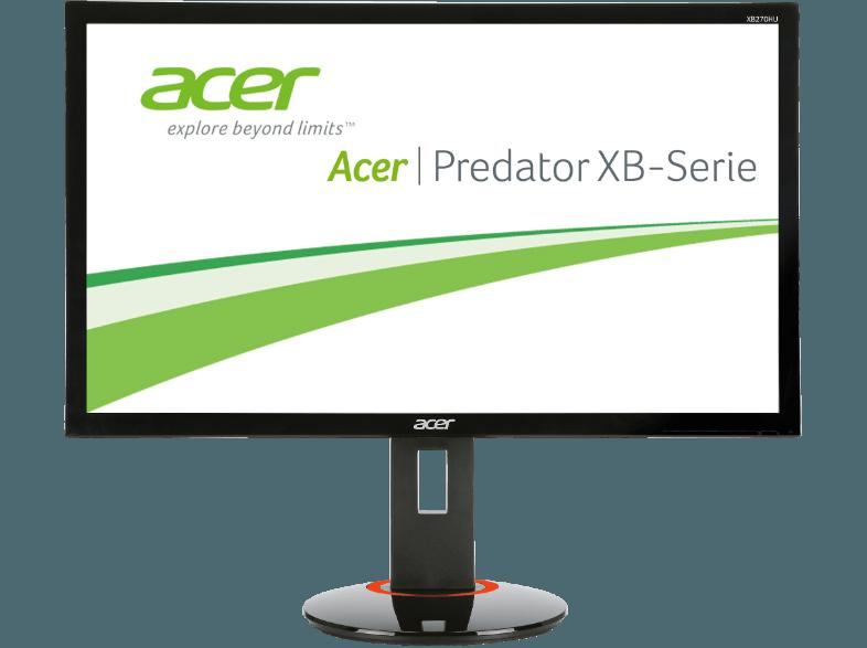 ACER Predator XB270HU 27 Zoll WQHD Monitor, ACER, Predator, XB270HU, 27, Zoll, WQHD, Monitor