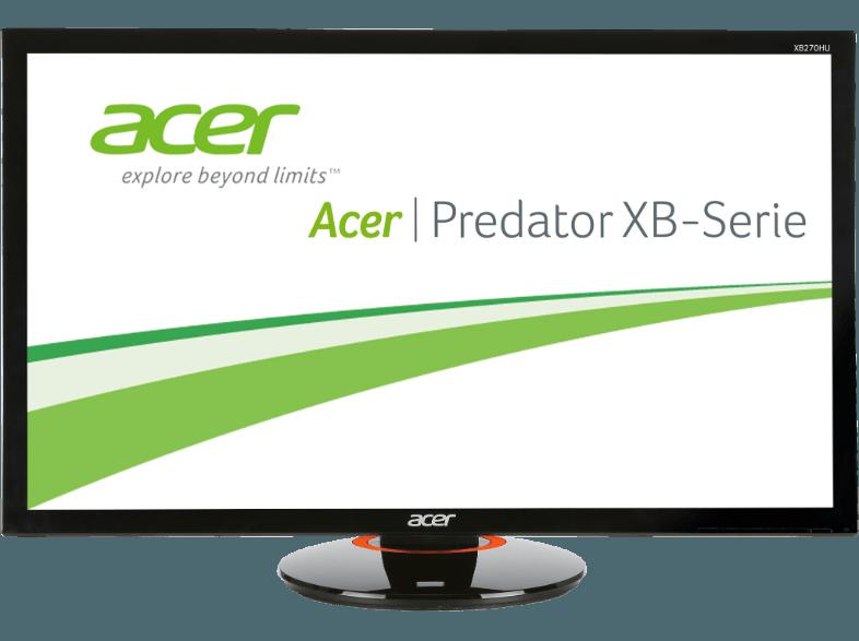 ACER Predator XB270HU 27 Zoll WQHD Monitor, ACER, Predator, XB270HU, 27, Zoll, WQHD, Monitor