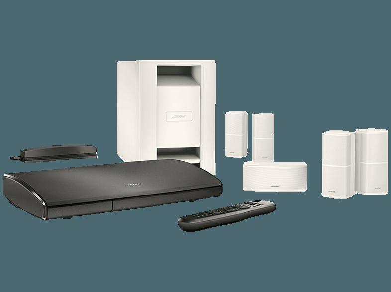 BOSE Lifest. Soundtouch 535 IV 5.1 Heimkinkosystem (App-steuerbar, Weiß)