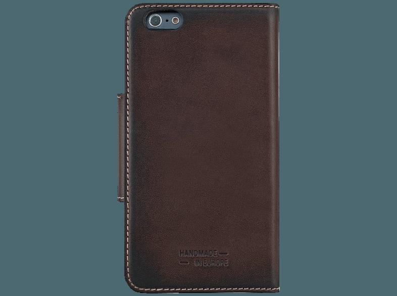 BUGATTI bugatti BookCover Amsterdam für Apple iPhone 6 / 6S , Braun Handytasche iPhone 6 Plus, iPhone 6S Plus