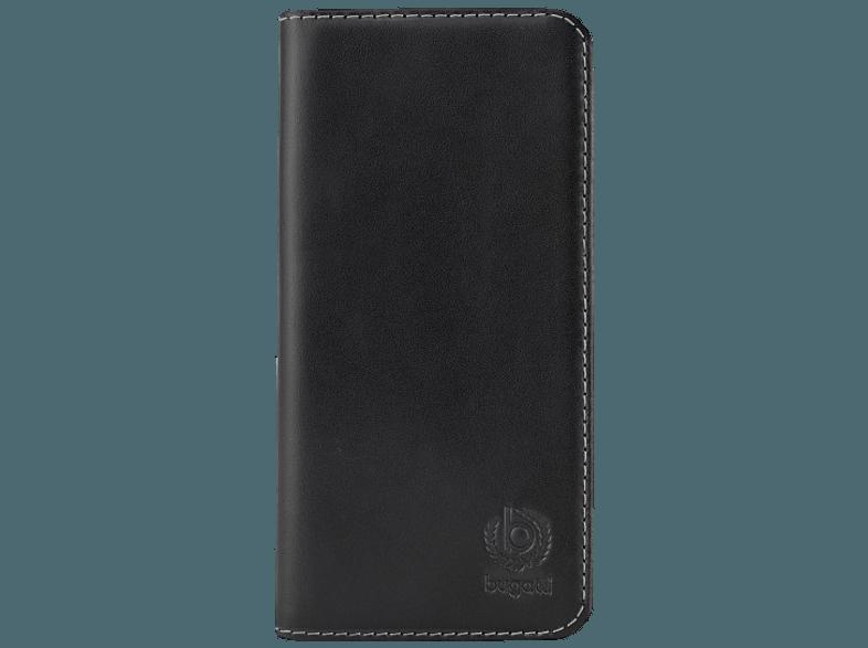 BUGATTI bugatti BookCover Oslo für Apple iPhone 6 / 6S , Schwarz Handytasche iPhone 6 Plus, iPhone 6S Plus