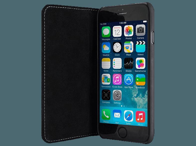 BUGATTI bugatti BookCover Oslo für Apple iPhone 6 / 6S , Schwarz Handytasche iPhone 6 Plus, iPhone 6S Plus, BUGATTI, bugatti, BookCover, Oslo, Apple, iPhone, 6, /, 6S, Schwarz, Handytasche, iPhone, 6, Plus, iPhone, 6S, Plus