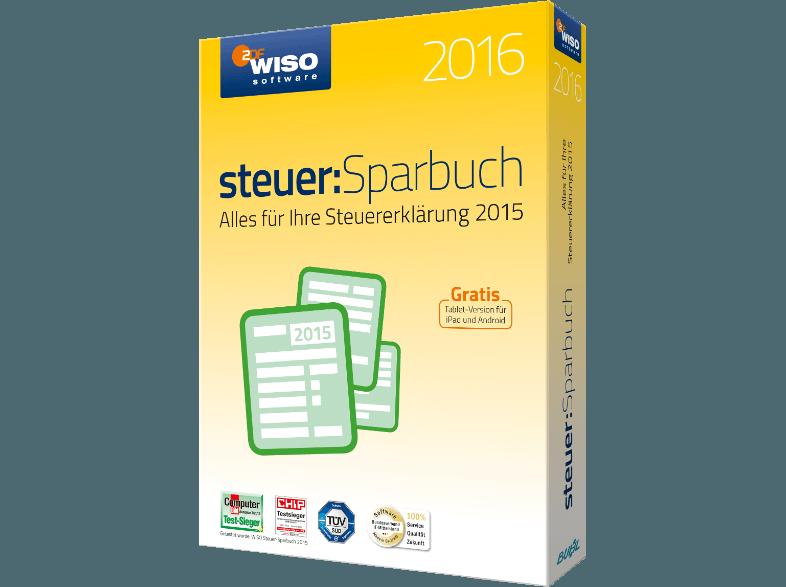 BUHL WISO Steuer - Sparbuch 2016, BUHL, WISO, Steuer, Sparbuch, 2016