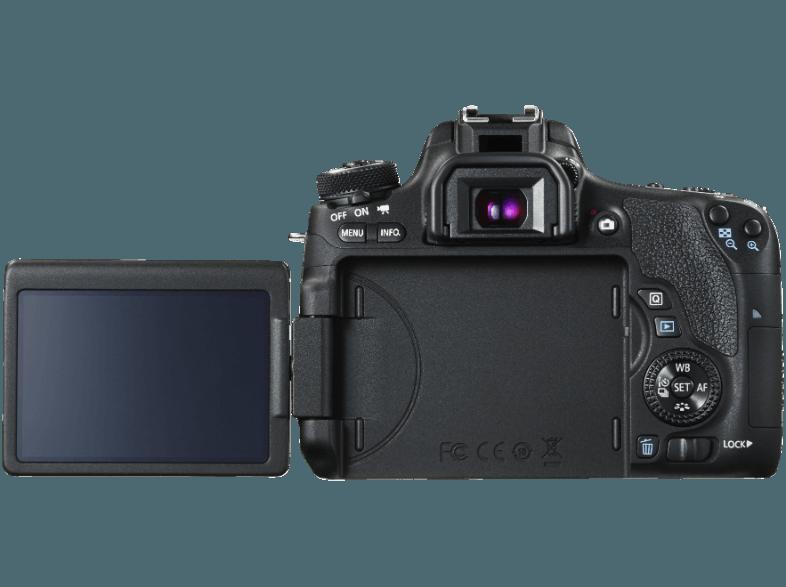 CANON EOS 760D Gehäuse Spiegelreflexkamera 24.2 Megapixel  , 7.7 cm Display   Touchscreen, WLAN, CANON, EOS, 760D, Gehäuse, Spiegelreflexkamera, 24.2, Megapixel, , 7.7, cm, Display, , Touchscreen, WLAN