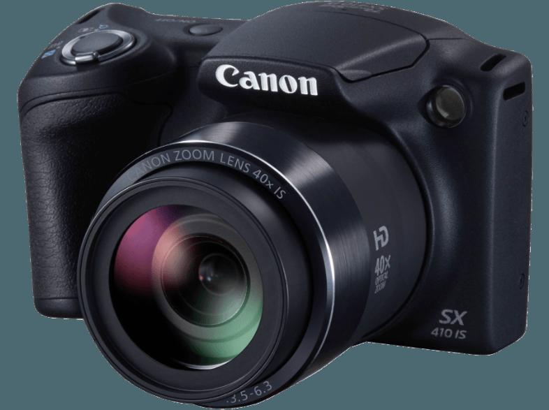 CANON PowerShot SX410 IS  Schwarz (20 Megapixel, 40x opt. Zoom, 7.5 cm TFT), CANON, PowerShot, SX410, IS, Schwarz, 20, Megapixel, 40x, opt., Zoom, 7.5, cm, TFT,