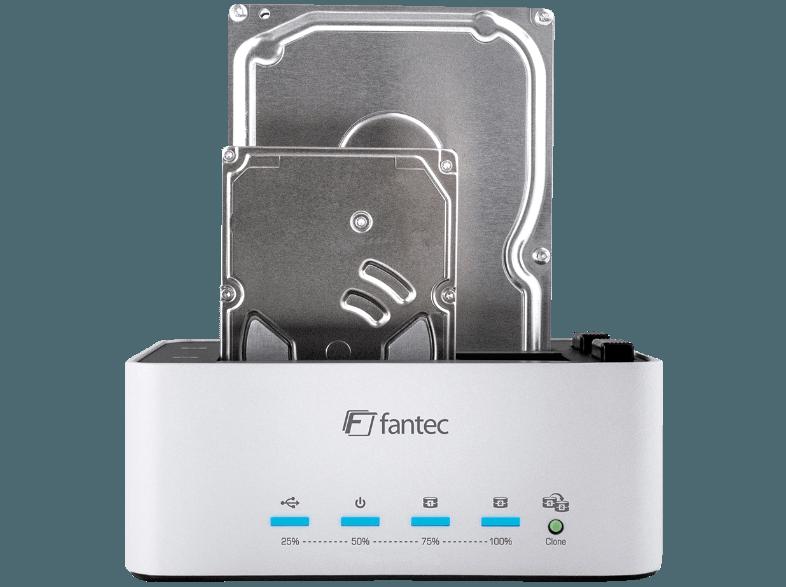 FANTEC 1796 AluDock 2X  2.5/3.5 Zoll extern, FANTEC, 1796, AluDock, 2X, 2.5/3.5, Zoll, extern