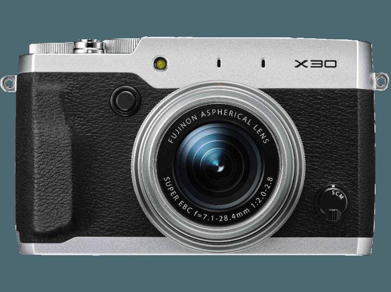 FUJIFILM X30  Silber (12 Megapixel, 4x opt. Zoom, 7.62 cm Farb-LCD)