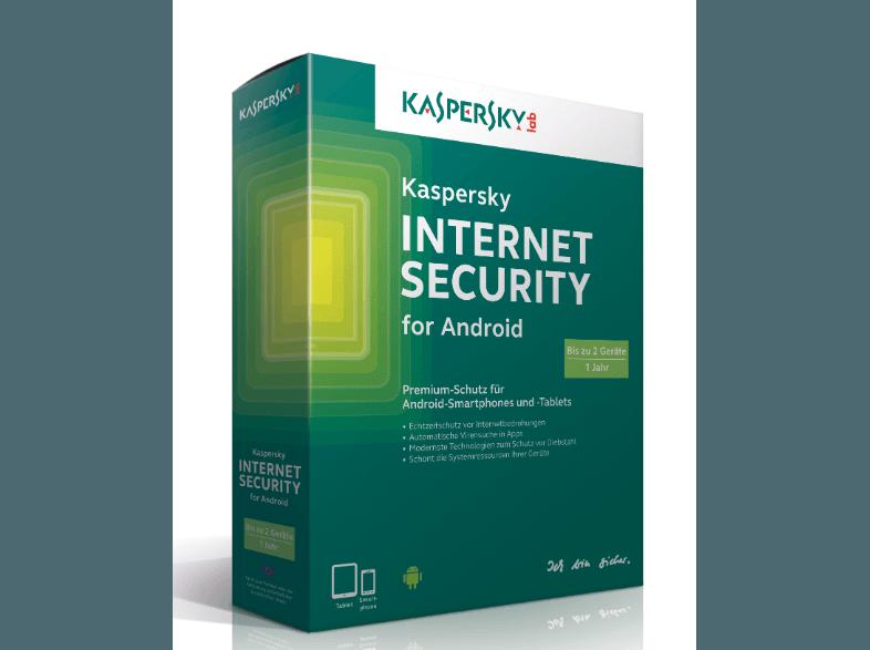 Kaspersky Internet Security for Android 2 Geräte (Mini-box)