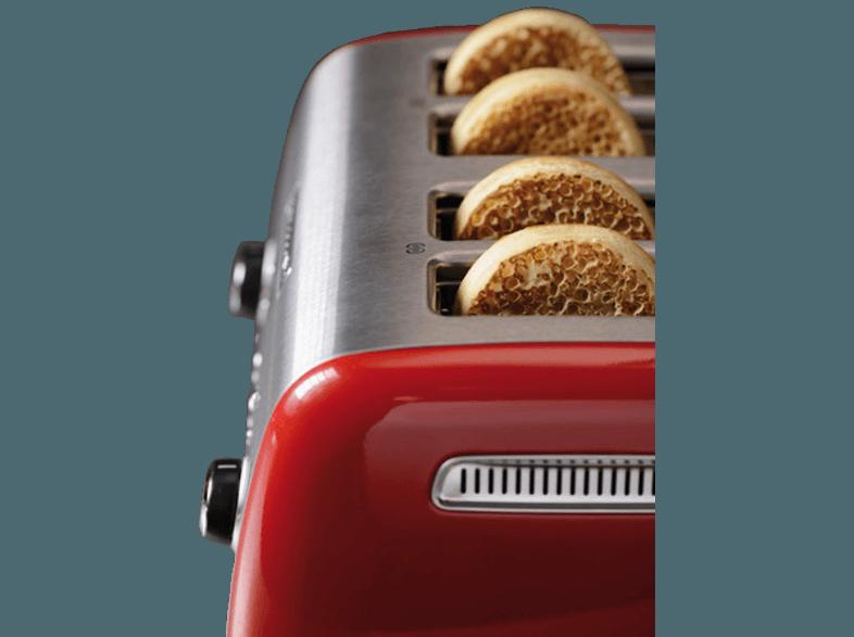 KITCHENAID 5KMT421EER Toaster Rot (1.8 kW, Schlitze: 4)