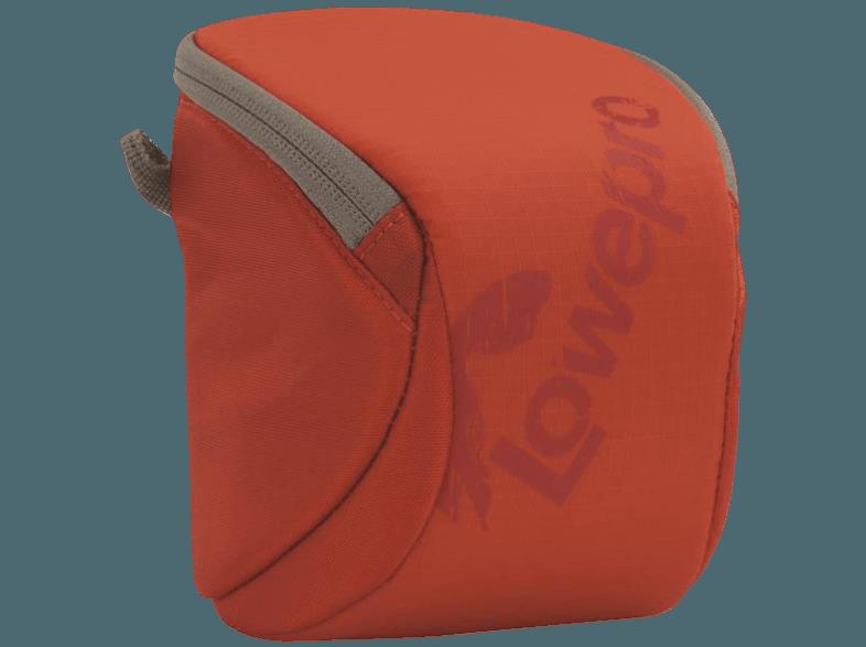 LOWEPRO LP36442 Tasche für Spiegellose Systemkameras mit angesetztem Objektiven, GoPro-Kompaktkameras, GPS Geräte (Farbe: Orange)