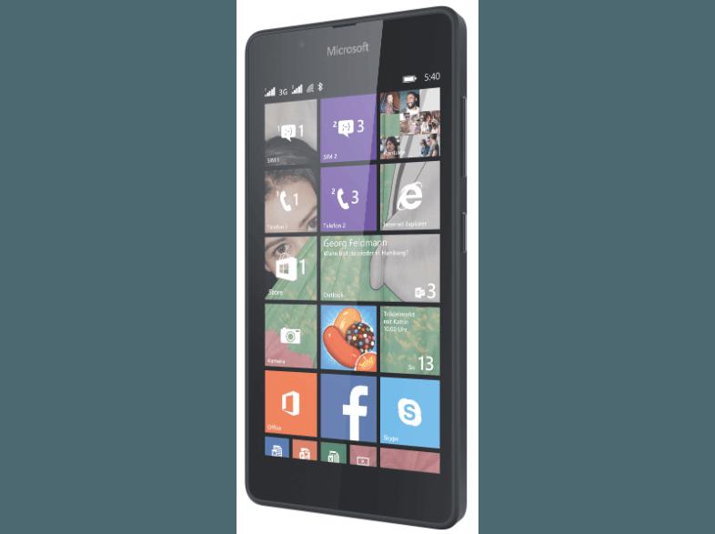 MICROSOFT Lumia 540 8 GB Schwarz Dual SIM