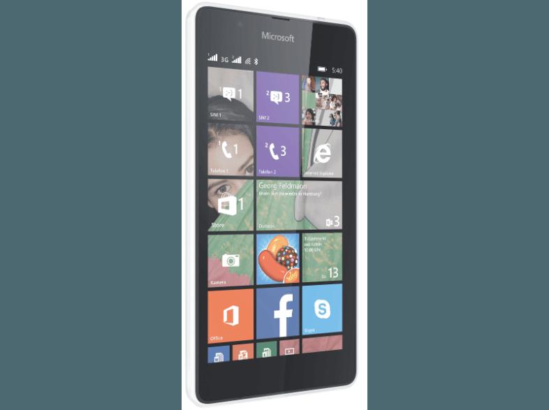 MICROSOFT Lumia 540 8 GB Weiß Dual SIM